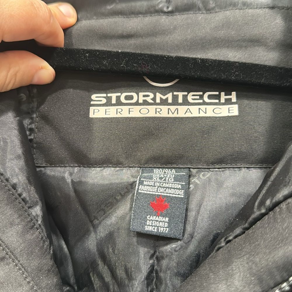 Stormtech Us Performance Men’s Black Windbreaker … - image 3
